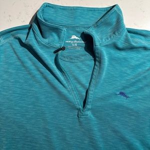 Tommy Bahama men’s zip-up long sleeve sweater